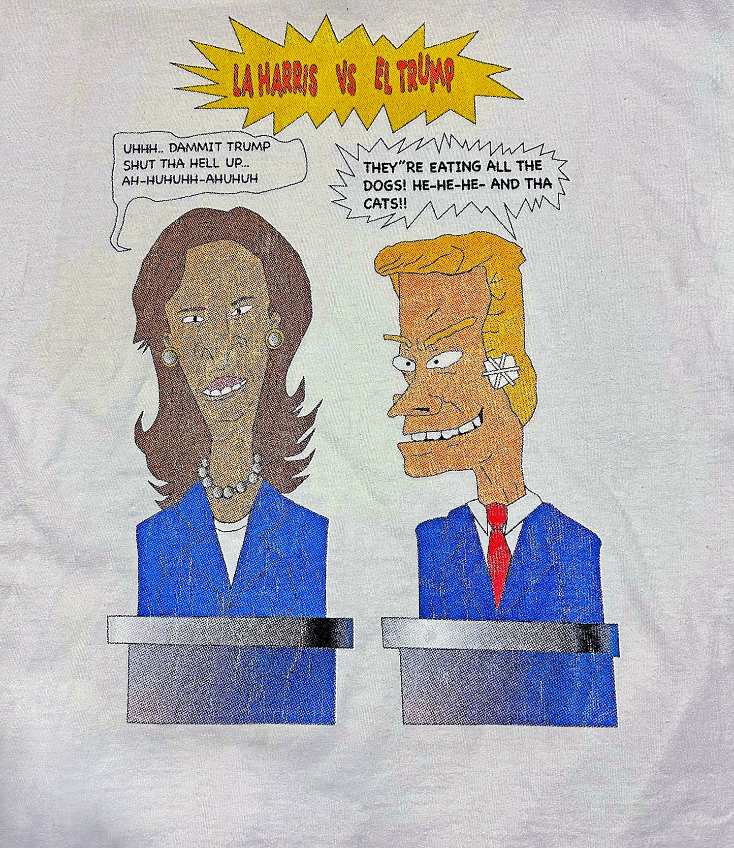 EL TRUMP X HARRIS 2024 T-SHIRT